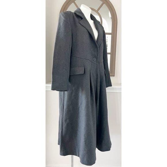 Free People Victoria Flared Wool-Blend Coat, NWT, Size M - Picture 8 of 15